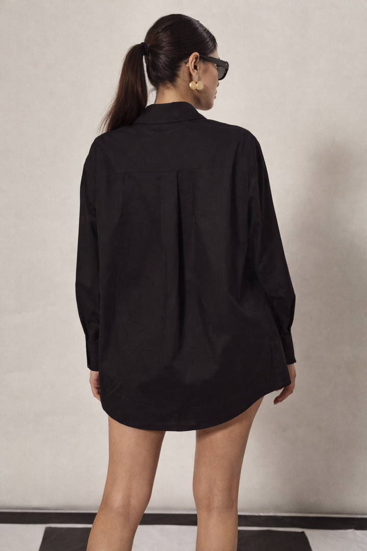 BEAU HEART SHINE SHIRT- BLACK