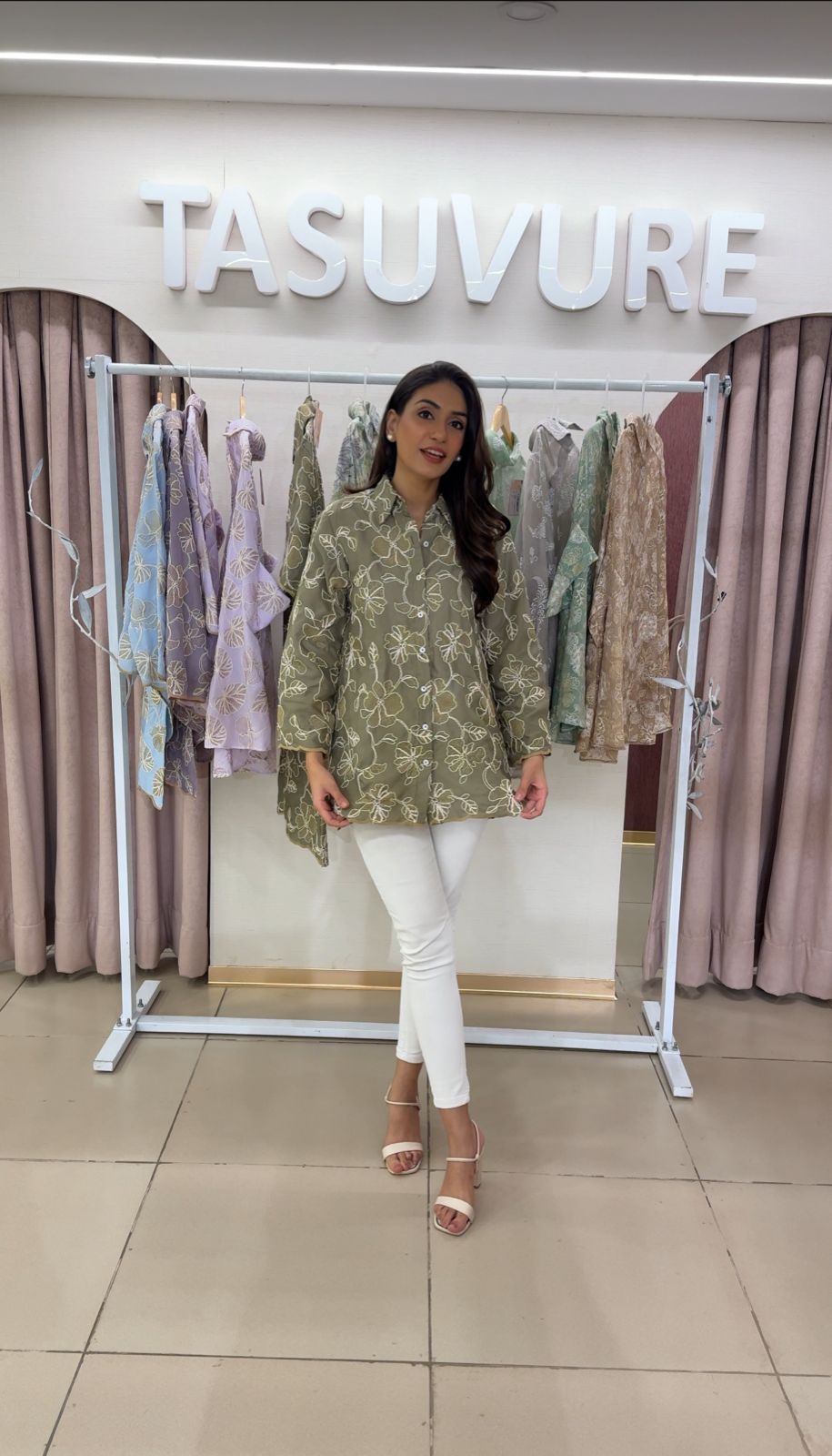 Elahe Elm Shirt - Olive