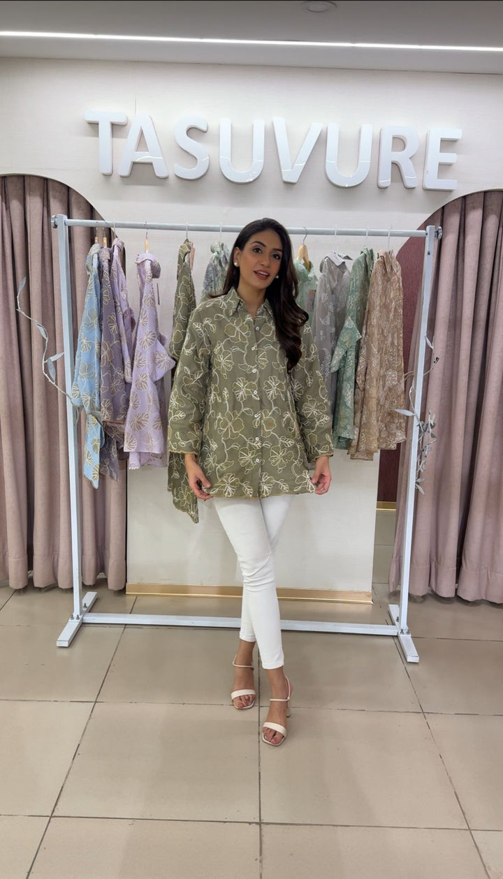 Elahe Elm Shirt - Olive