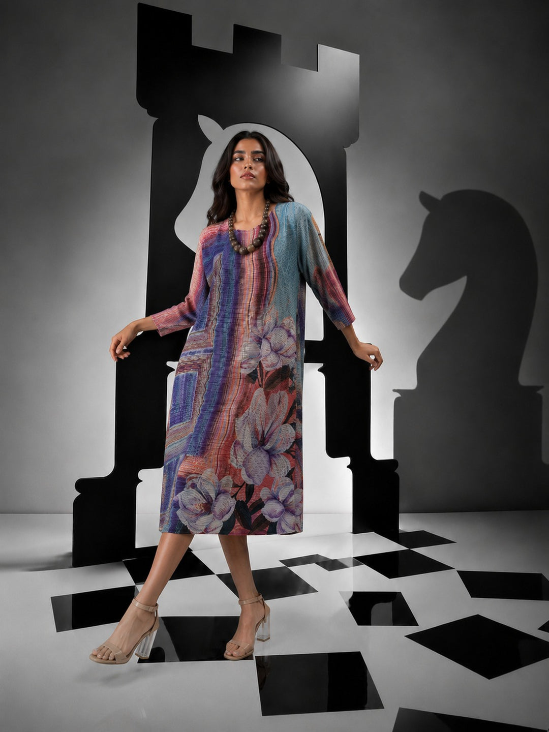 Freya Multi Flowerit Dress Multi Colour