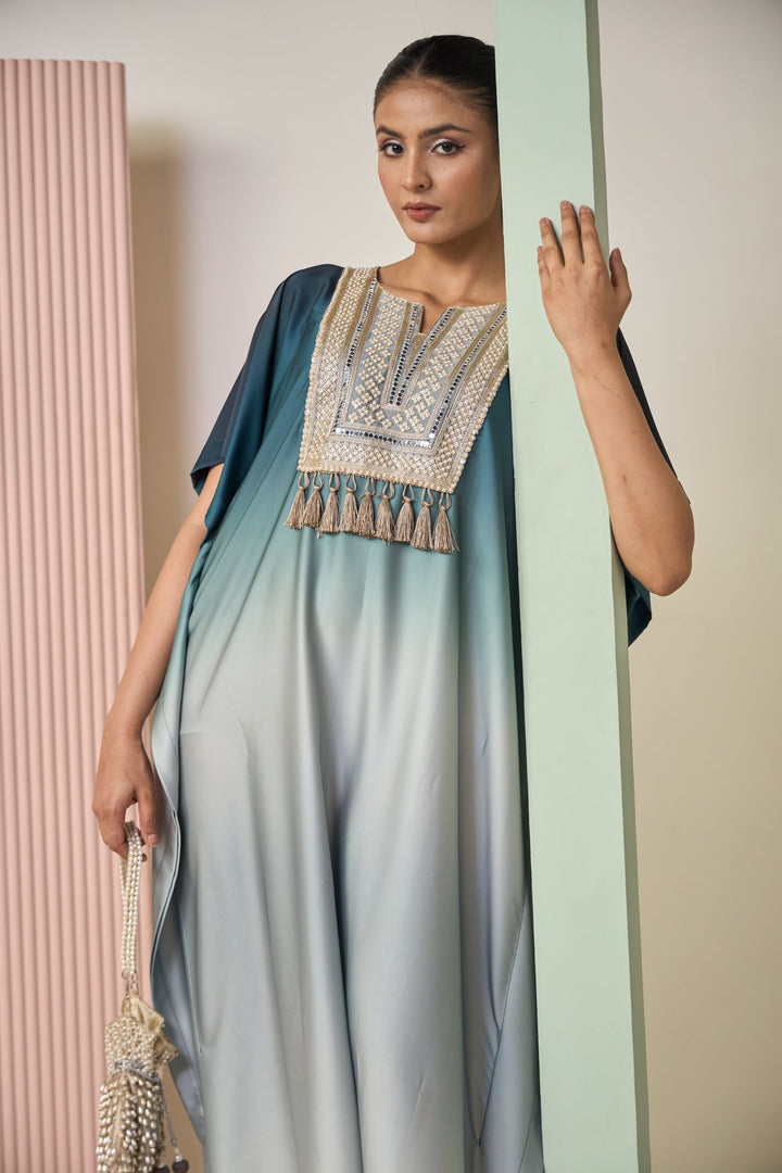 Kathryn Kaftan Mirror Dress - Grey