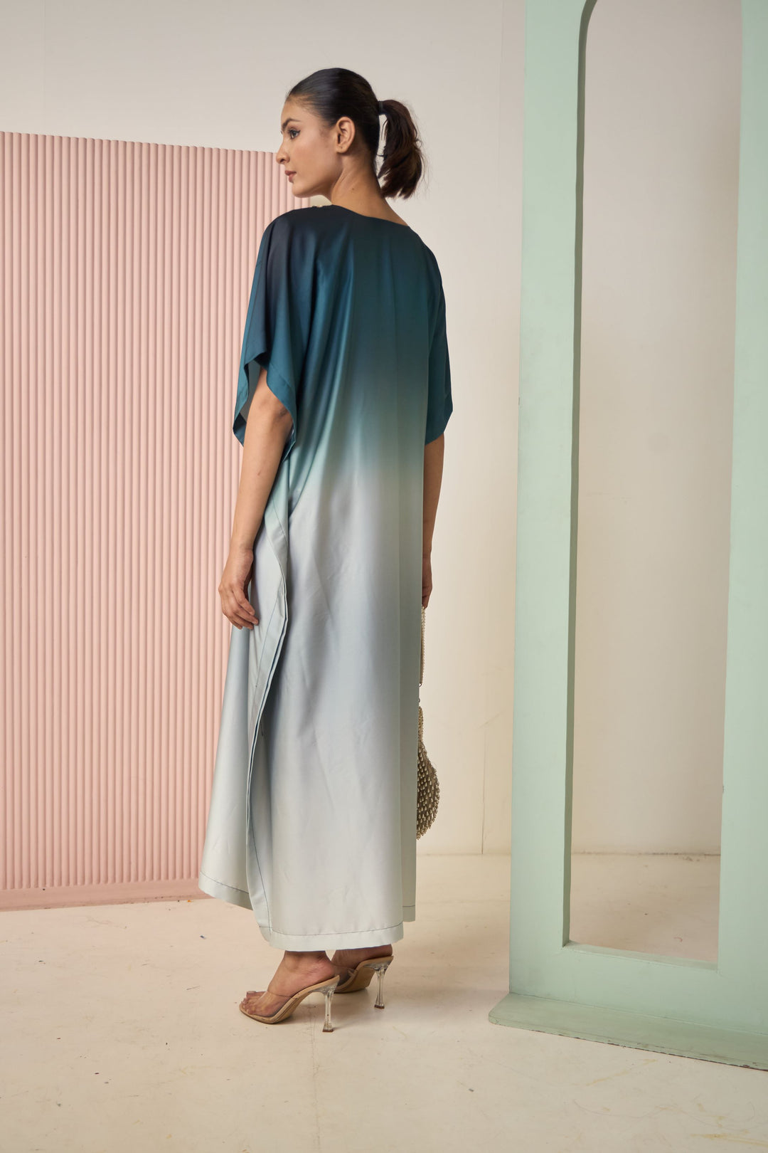 Kathryn Kaftan Mirror Dress - Grey