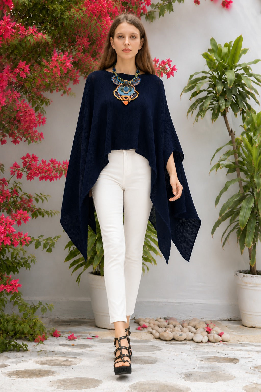 DARK BLUE CAPE