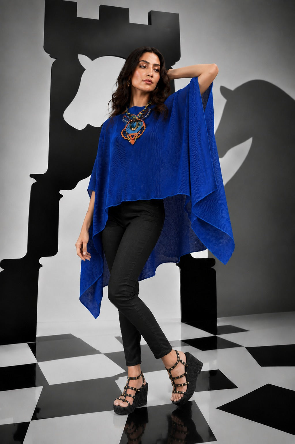 Royal Blue Cape