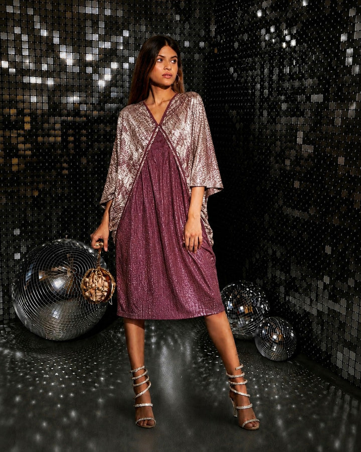 Paris charm metallic - Mouve