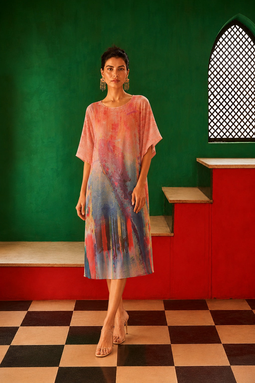 Printed dress