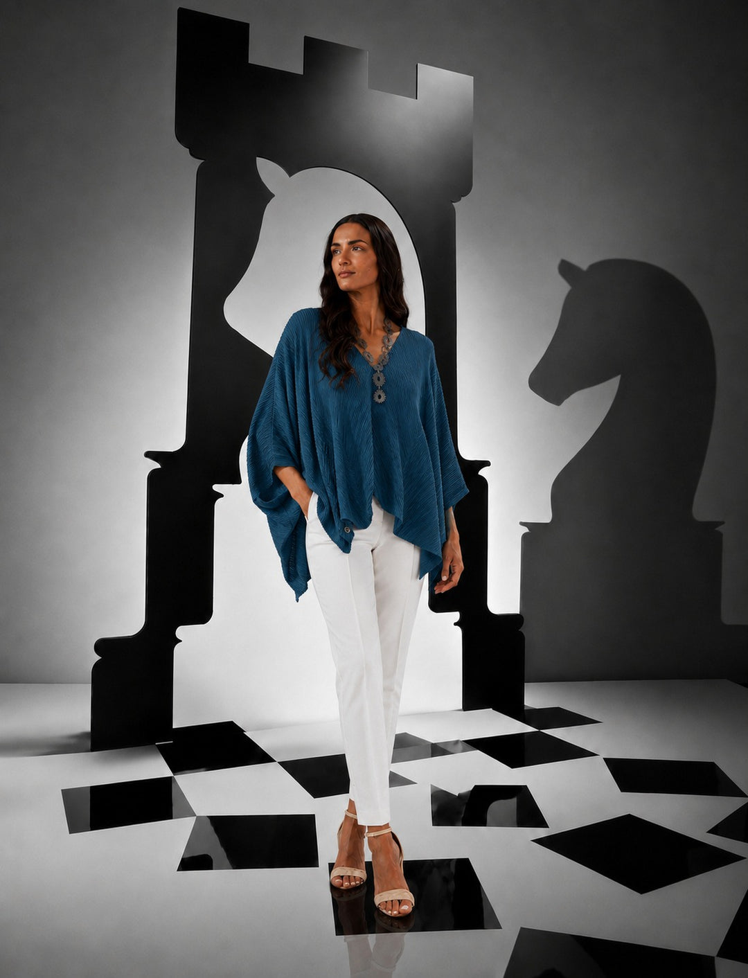 BLAIR BRAG ME TOP- BLUE