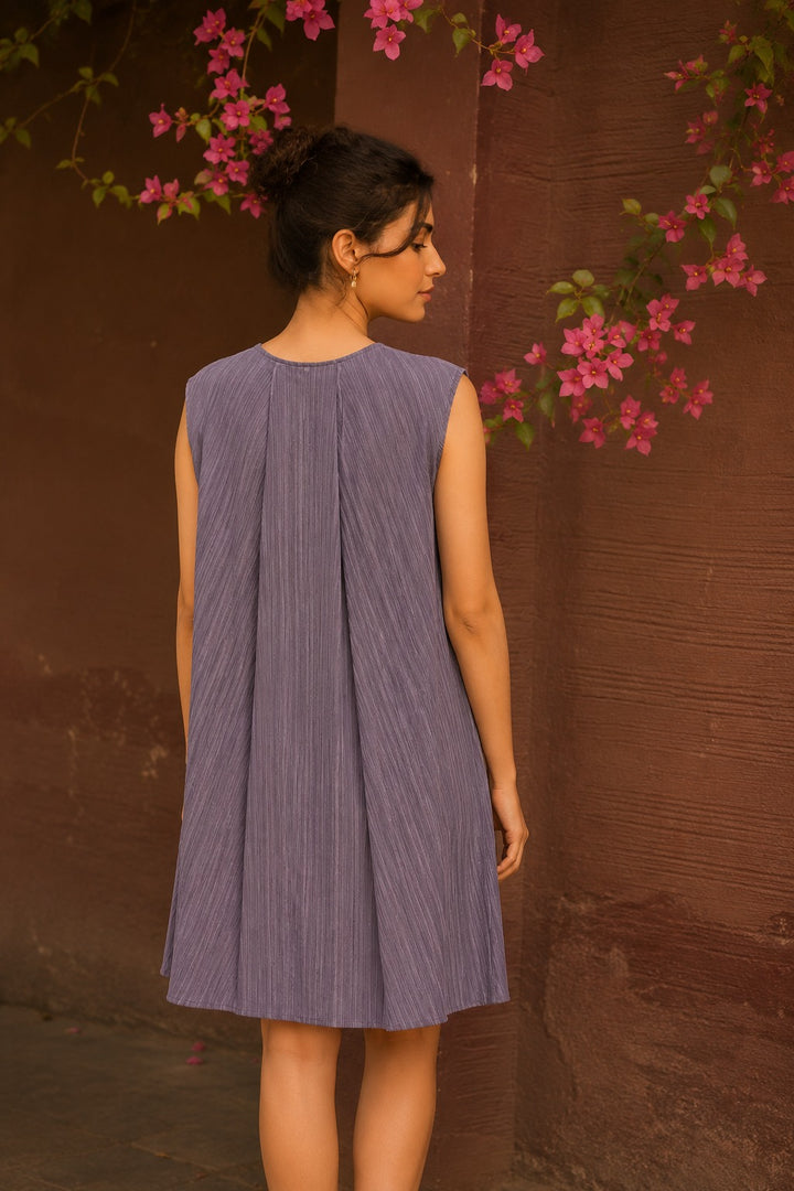 CARA LACE DRESS - LAVENDER