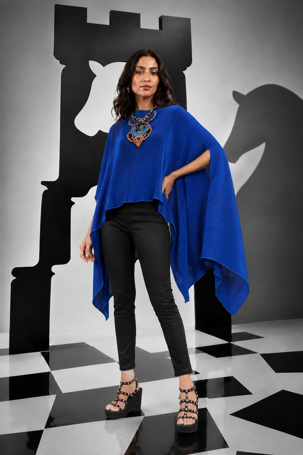 Royal Blue Cape