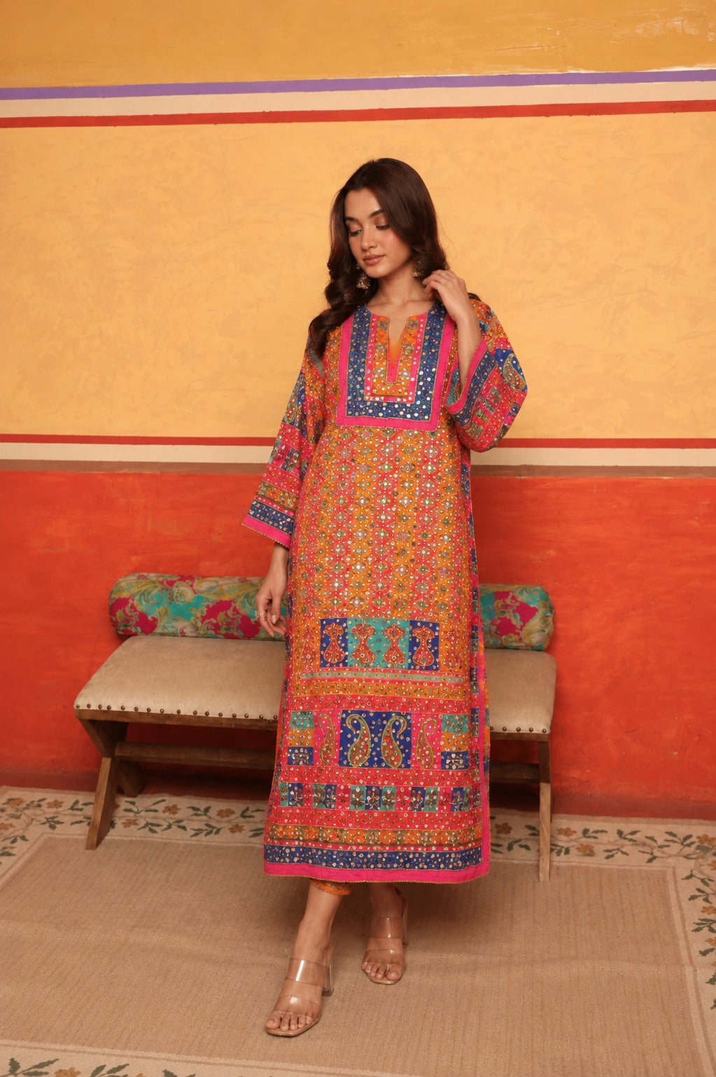 LIMITED EDITION KAFTAN - YELLOW