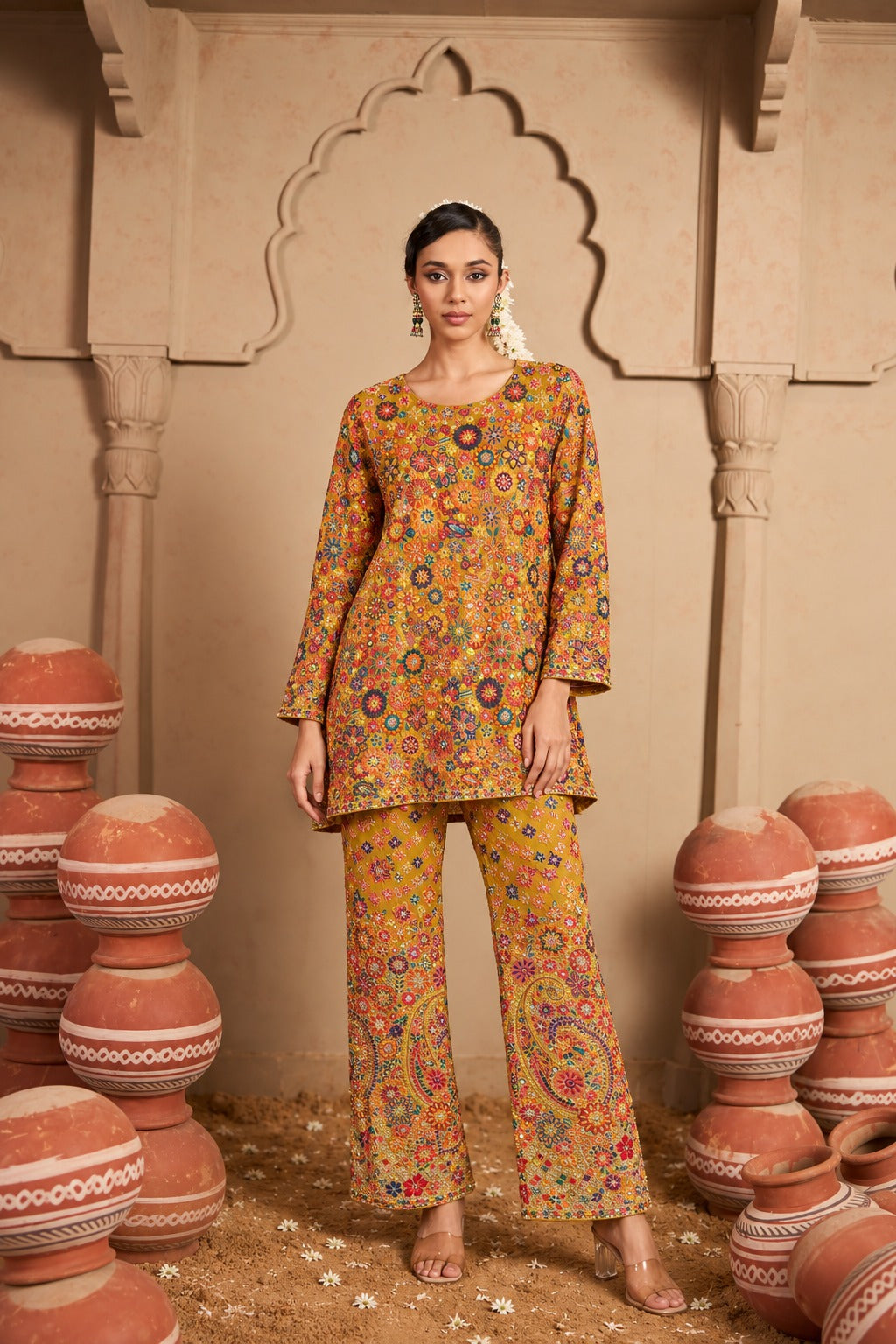 BOHO SHARARA SET - COLOURFUL