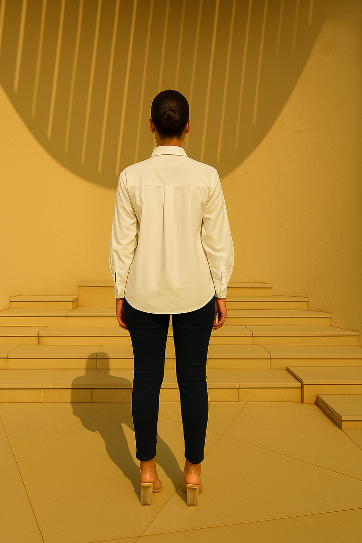 EGYPTION COTTON SHIRT - WHITE