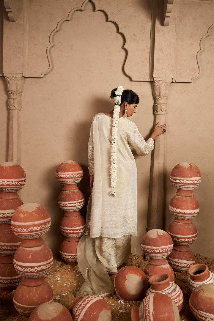 MW Kurta Set - Ivory