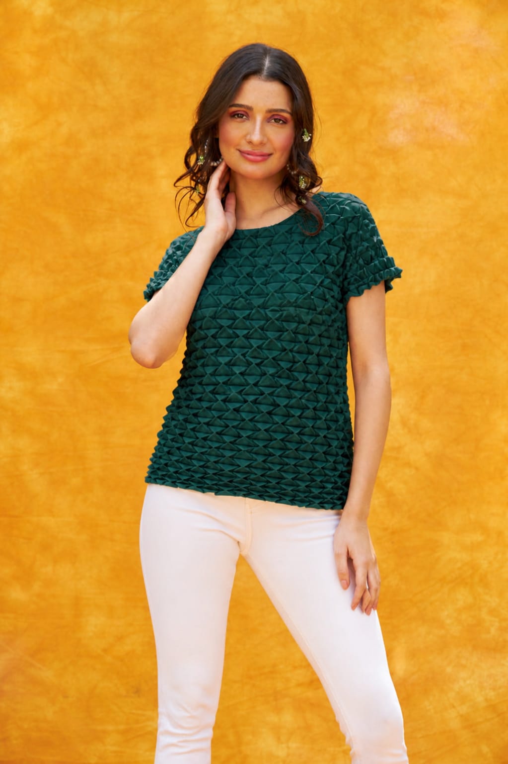Goan top - green