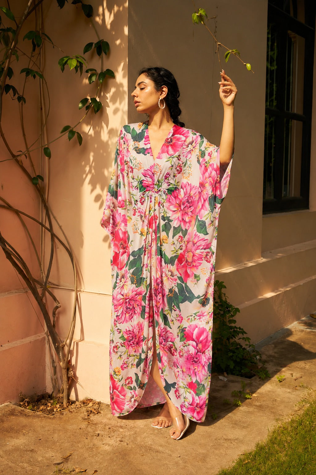 FLORAL FANTASY RING DRESS-PINK MAGIC