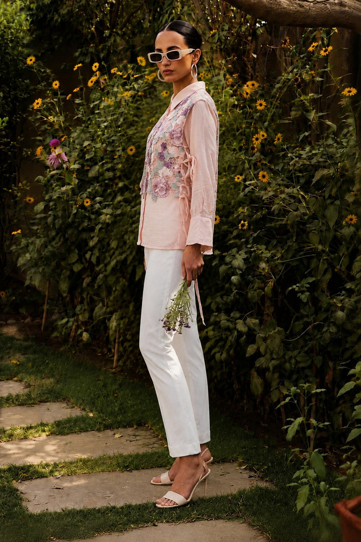 MYRA SHIRT WITH WAISTCOAT