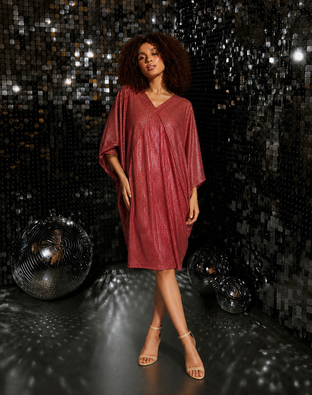 Paris charm dress - Red