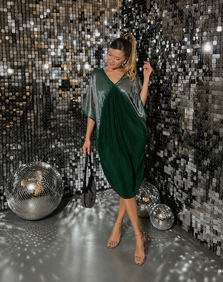 Paris Charm - Green and Silver
