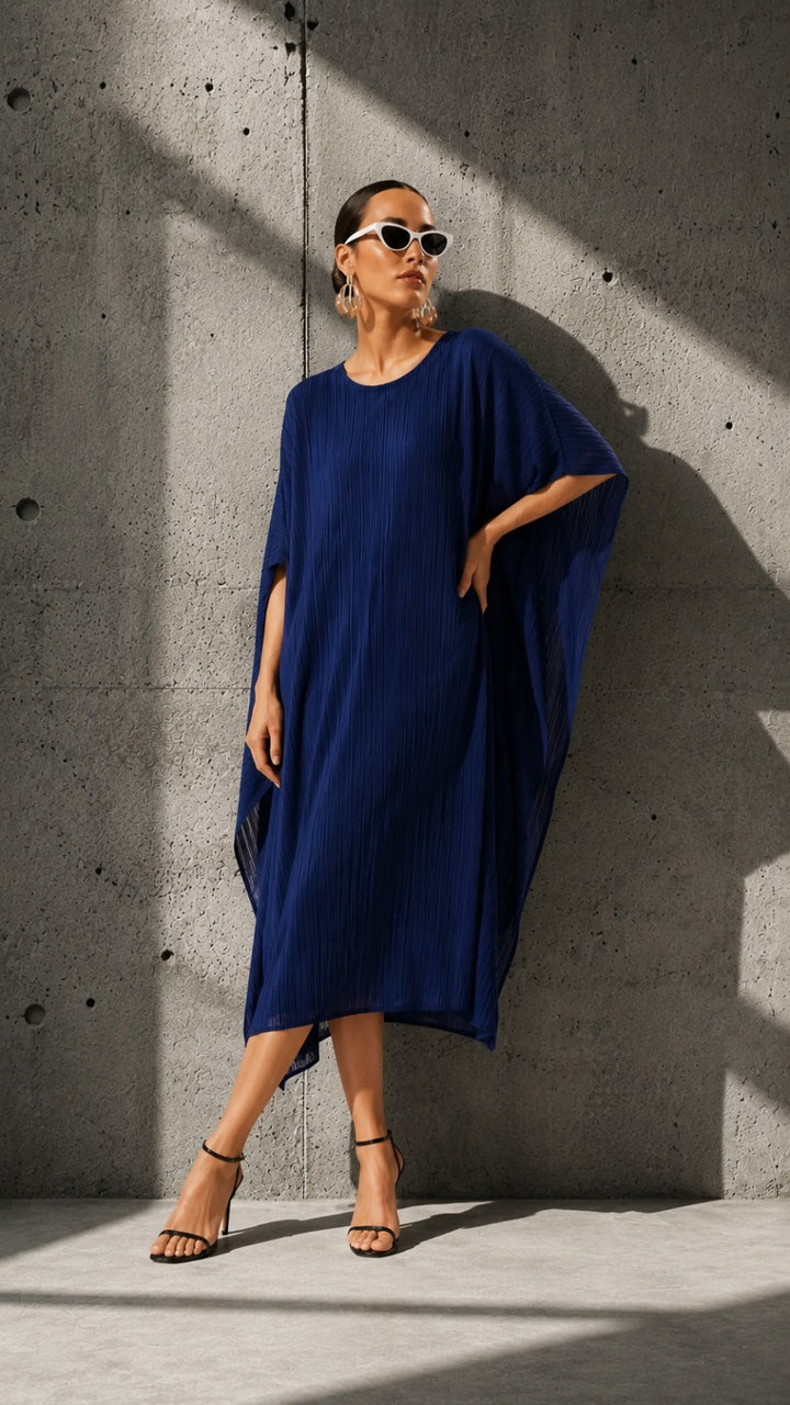 KITSCH DRESS- BLUE