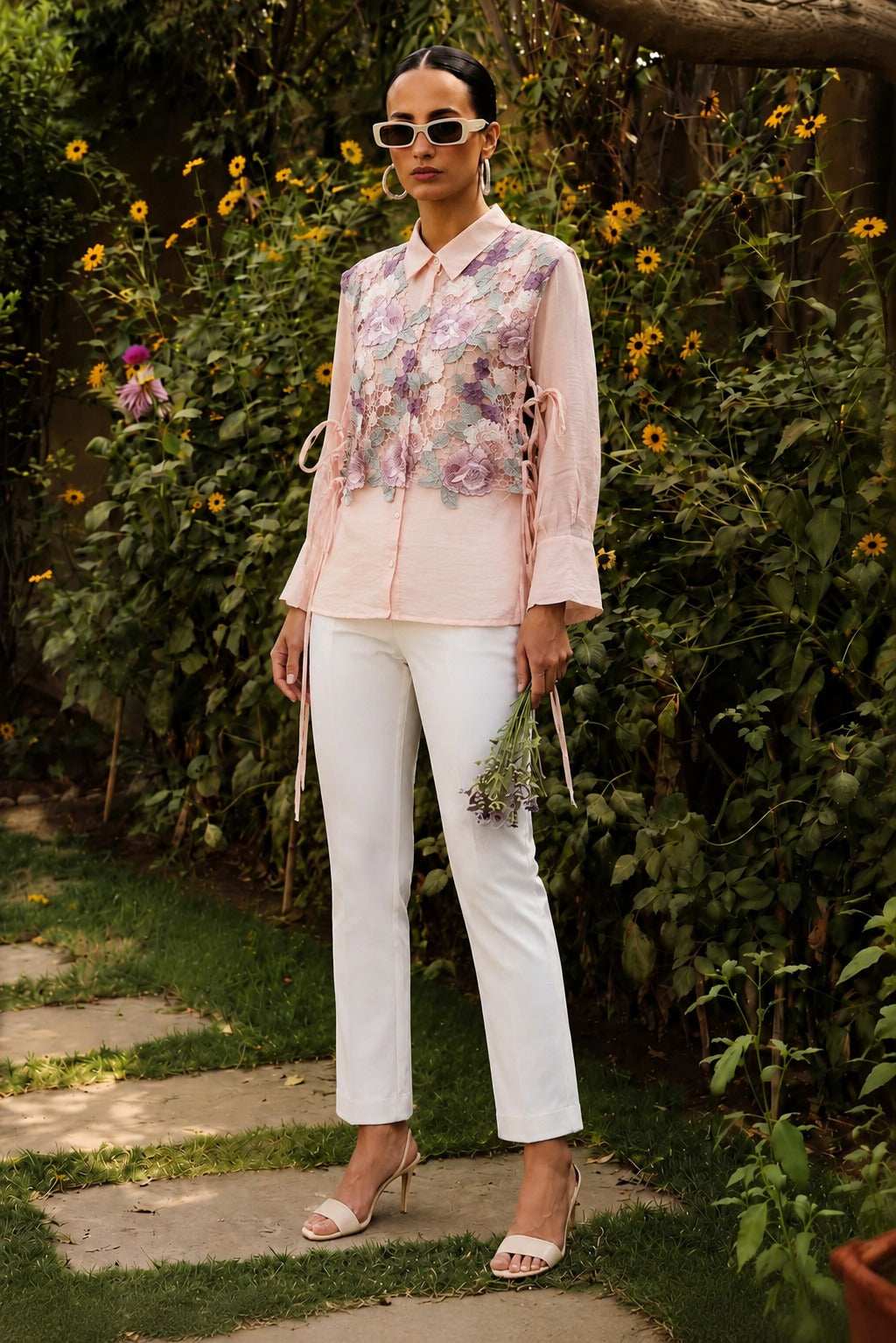 MYRA SHIRT WITH WAISTCOAT