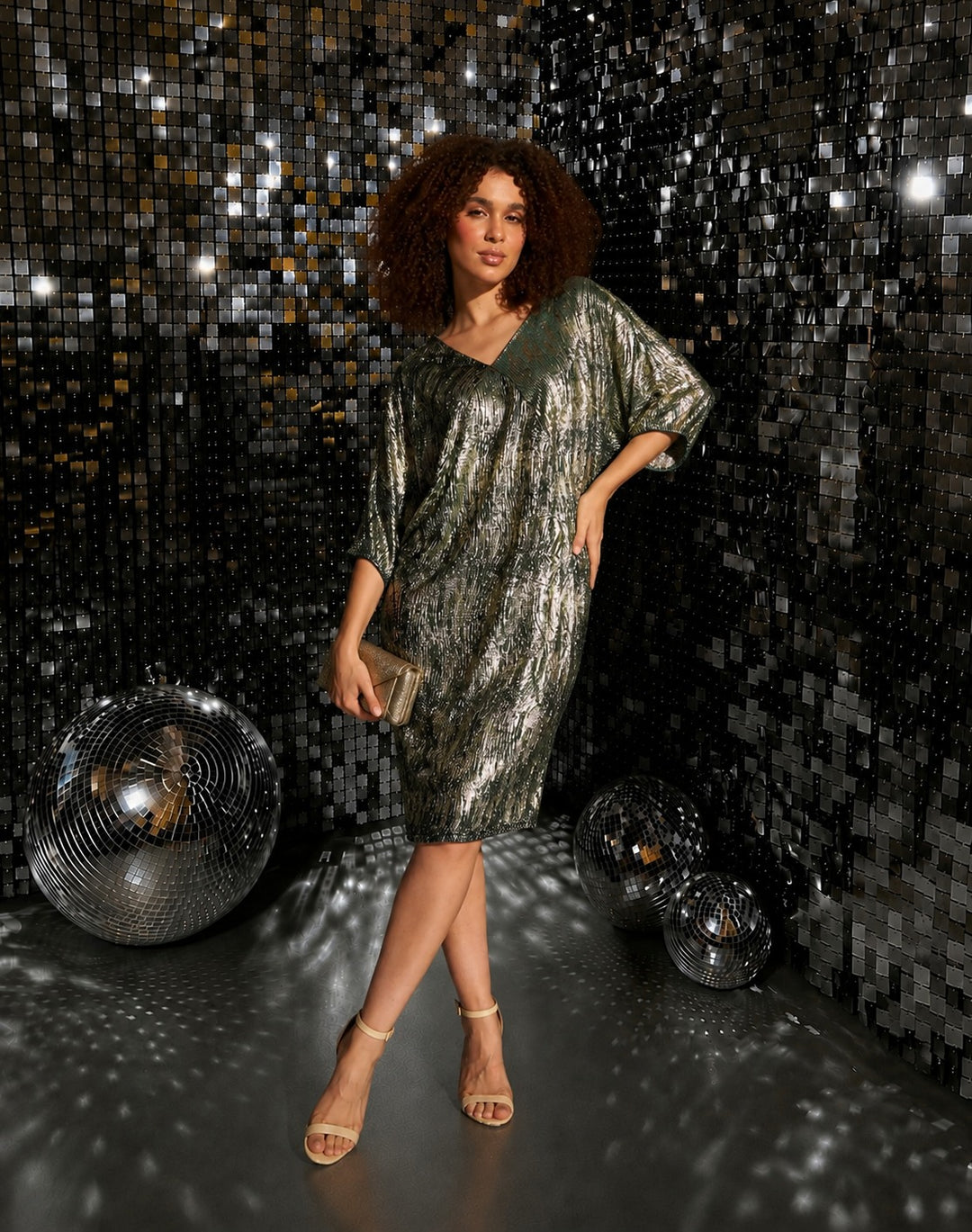 Paris Charm Metallic - Bottle Green