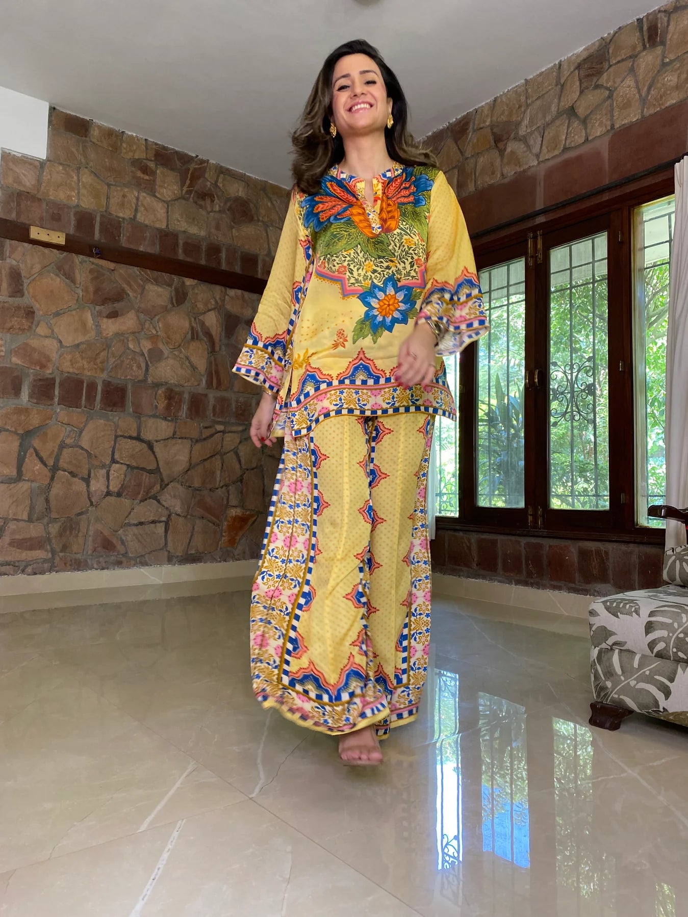 Exclusive Yellow Coord set