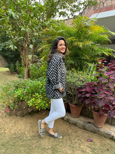 Mitali Wadhawa Black Denim Jacket