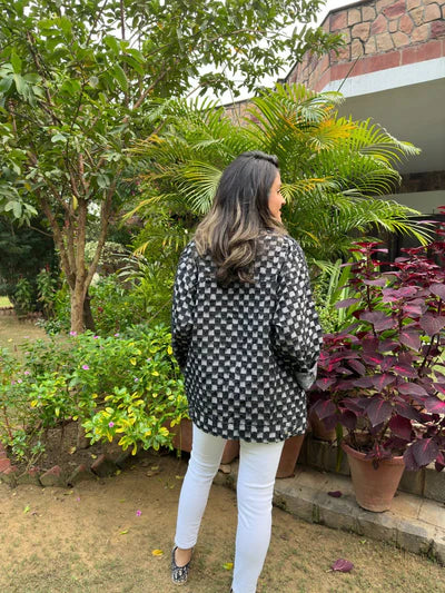 Mitali Wadhawa Black Denim Jacket