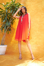 Load image into Gallery viewer, Savannah Sunburn Dress - Tangrine