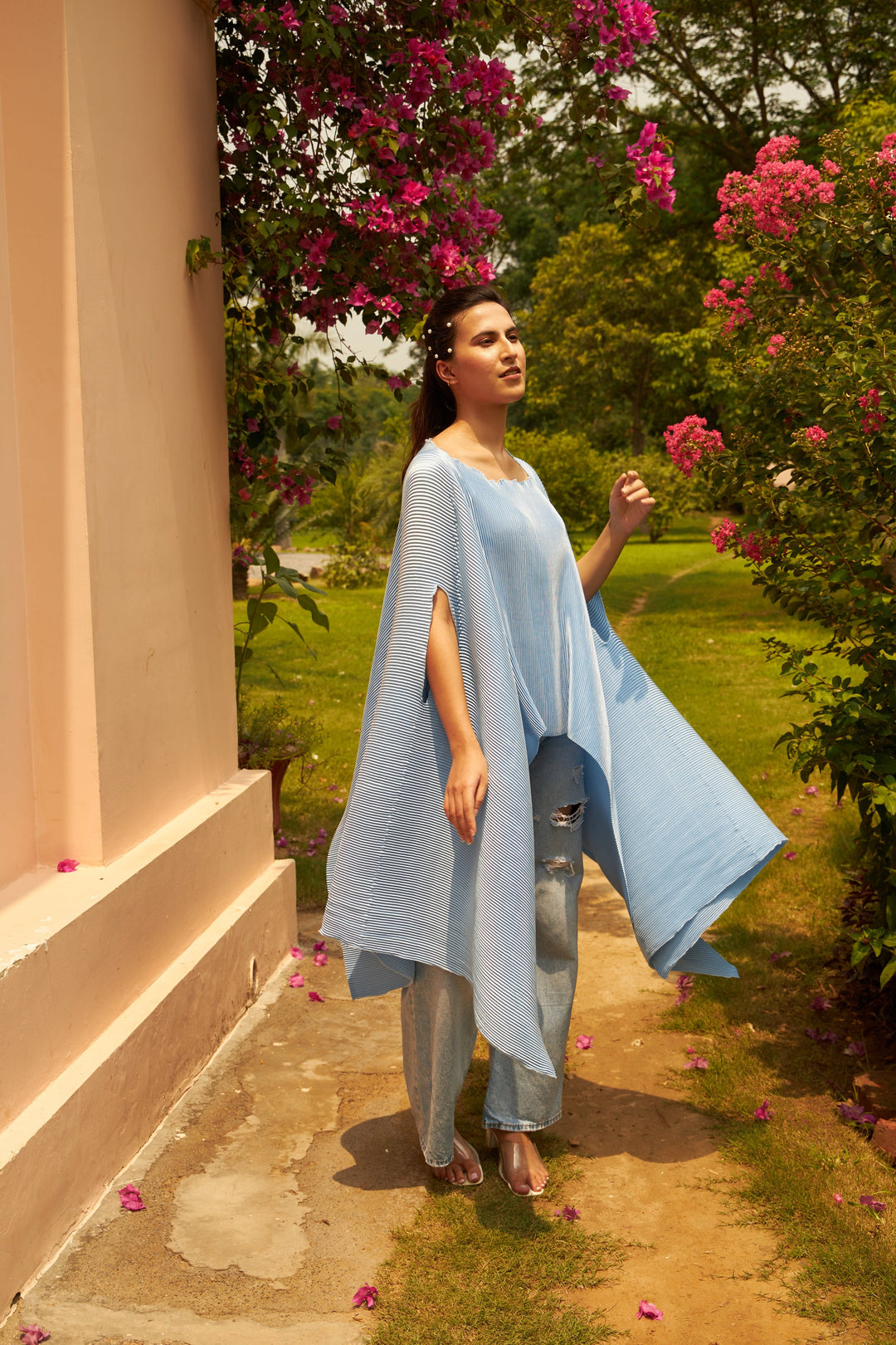 Signature Cape - Powder Blue