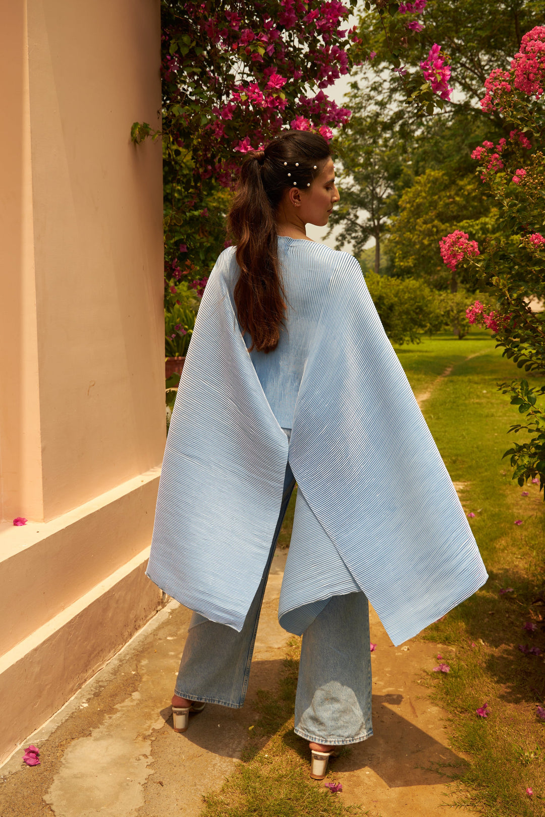 Signature Cape - Powder Blue