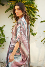 Load image into Gallery viewer, Rossanna Satin Cowl Dress - Mystic Pink Palette