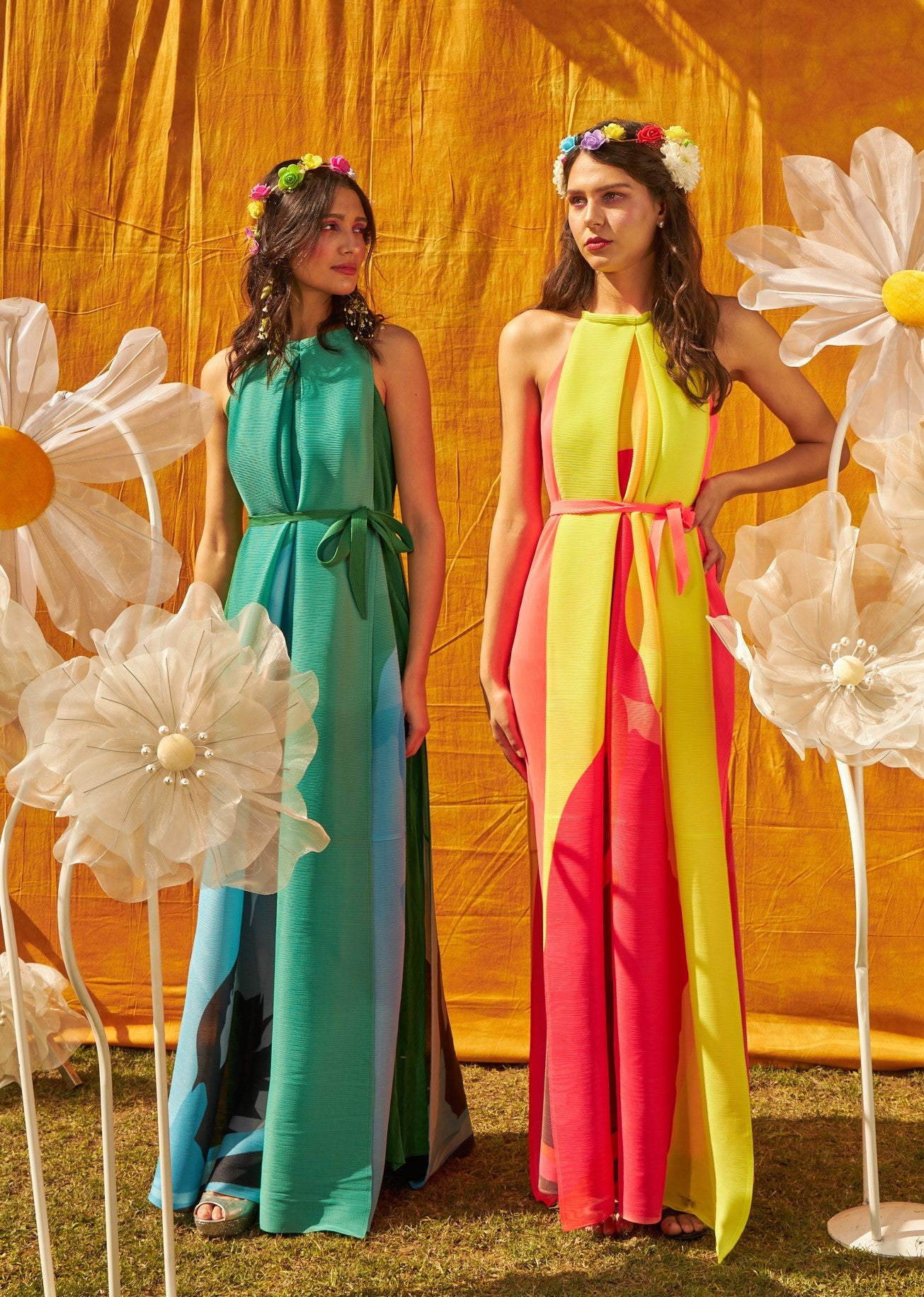 Cotton Maxi Dress | V-neck Dress| Tamarind Chutney