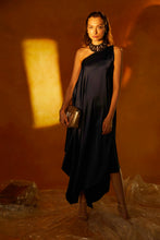 Load image into Gallery viewer, Shop One Shoulder Satin Dress Online