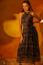 Load image into Gallery viewer, Stylish pleated Printed Dress For Women