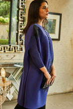 Load image into Gallery viewer, Dandelion Tunic Coordinated with Plisse Pants- Purple