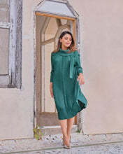 Load image into Gallery viewer, Tina Dhanak in our Serena Scarf Dress - Green