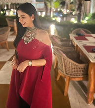 Load image into Gallery viewer, Samriddhi Dhillon in our Red Cape